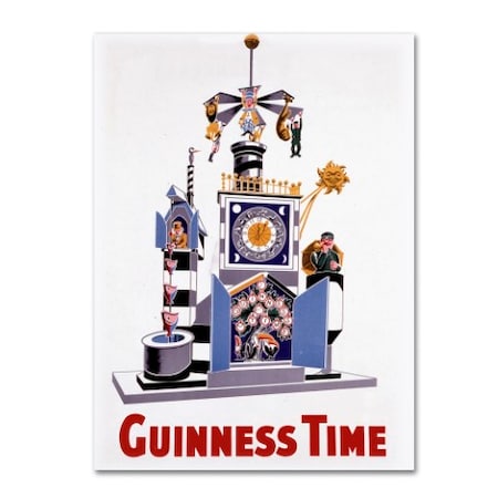 Guinness Brewery 'Guinness Time I' Canvas Art,14x19